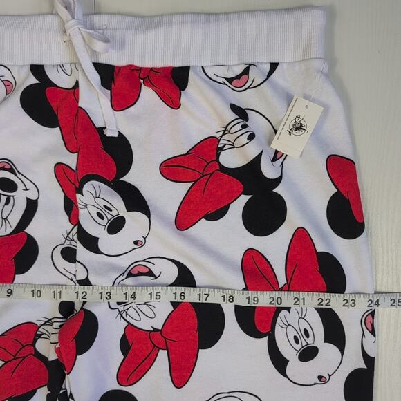 Disney Joggers Womens XL Minnie Mouse All Over Print Lightweight Pants NWT - Picture 9 of 13